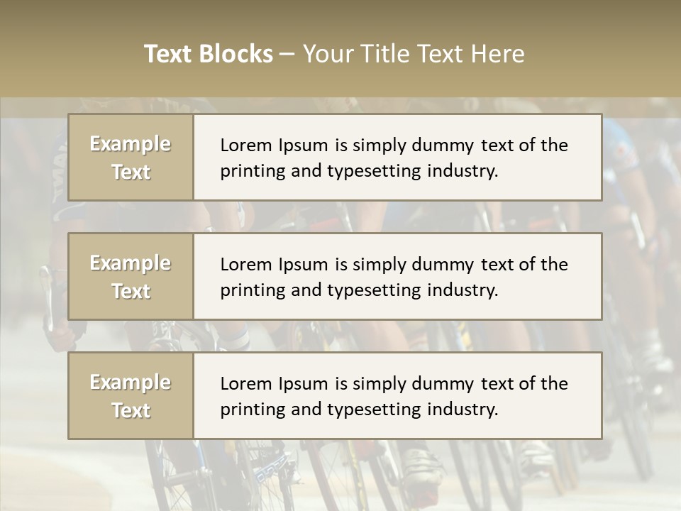 Excitement Lifestyle Descend PowerPoint Template