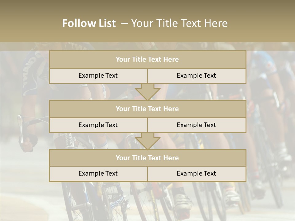 Excitement Lifestyle Descend PowerPoint Template