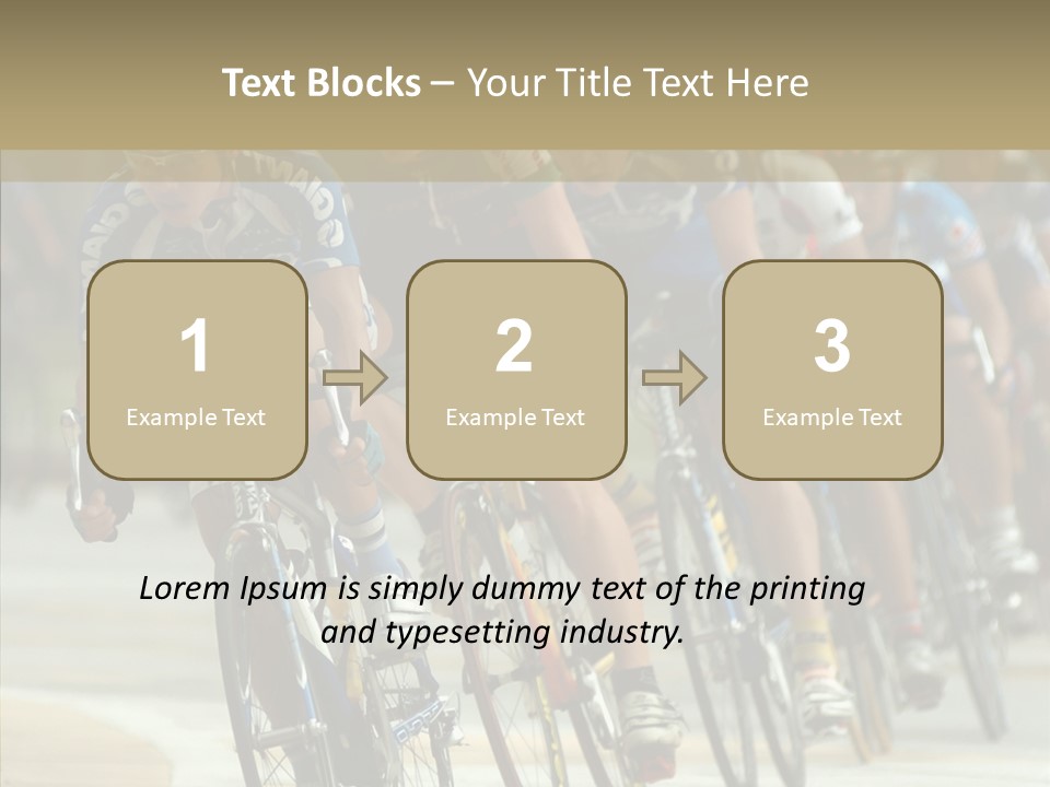 Excitement Lifestyle Descend PowerPoint Template