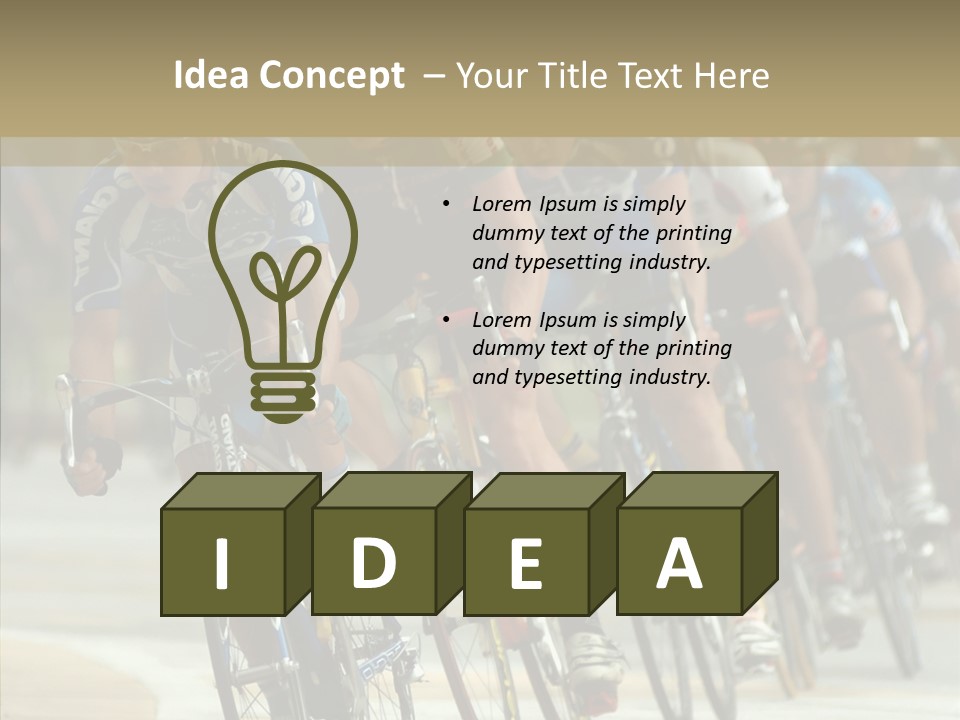 Excitement Lifestyle Descend PowerPoint Template