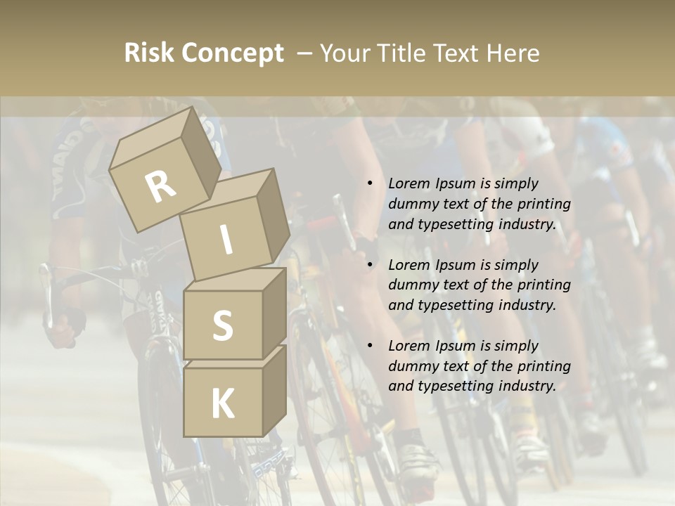 Excitement Lifestyle Descend PowerPoint Template