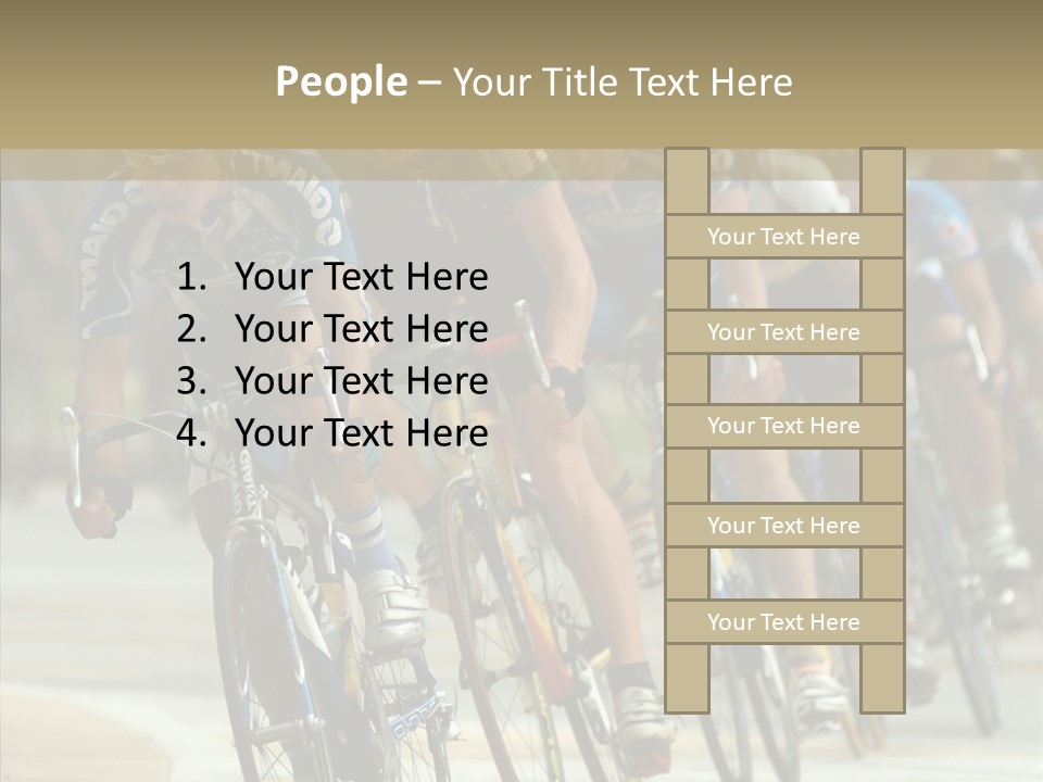 Excitement Lifestyle Descend PowerPoint Template