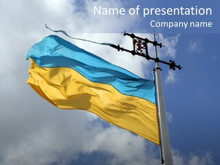 Europe East Ukraina PowerPoint Template