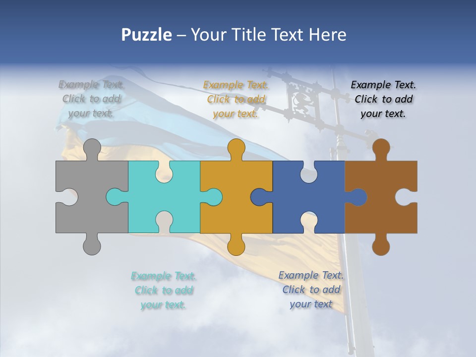 Europe East Ukraina PowerPoint Template