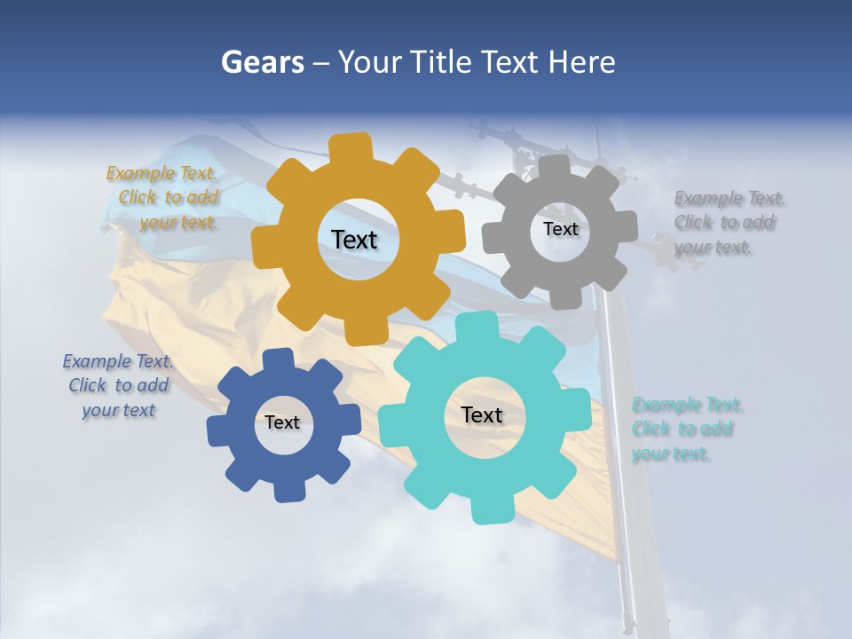 Europe East Ukraina PowerPoint Template