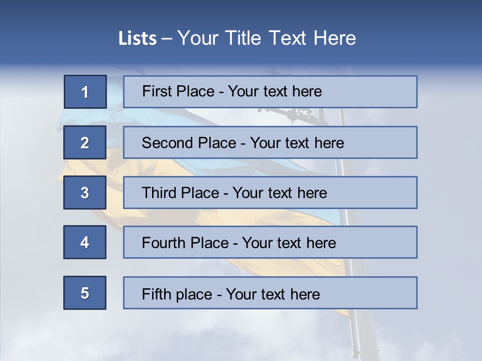 Europe East Ukraina PowerPoint Template