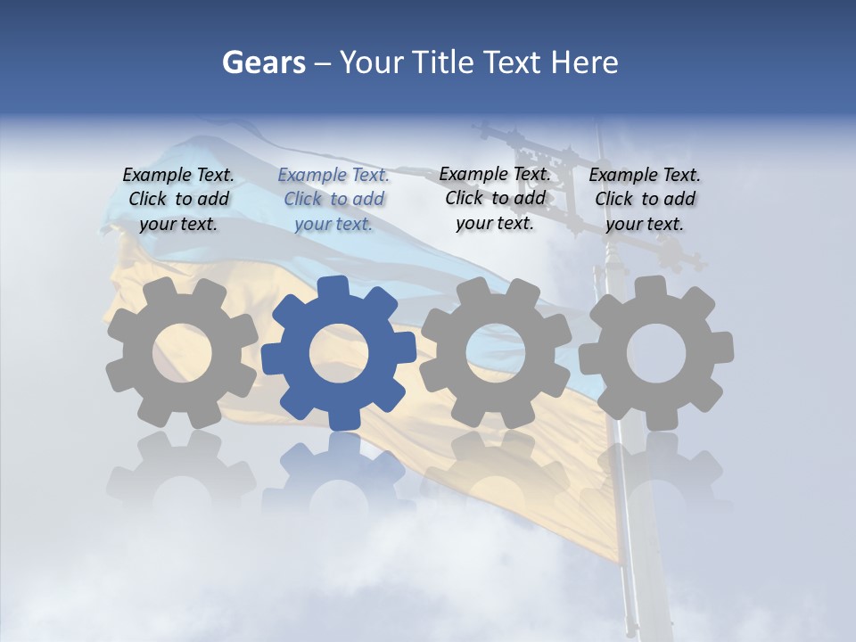 Europe East Ukraina PowerPoint Template