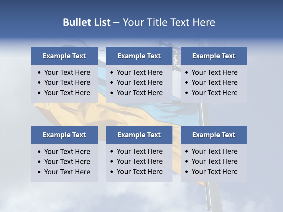 Europe East Ukraina PowerPoint Template