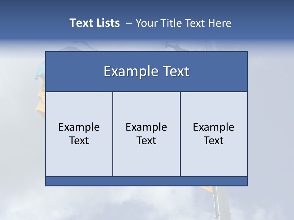 Europe East Ukraina PowerPoint Template