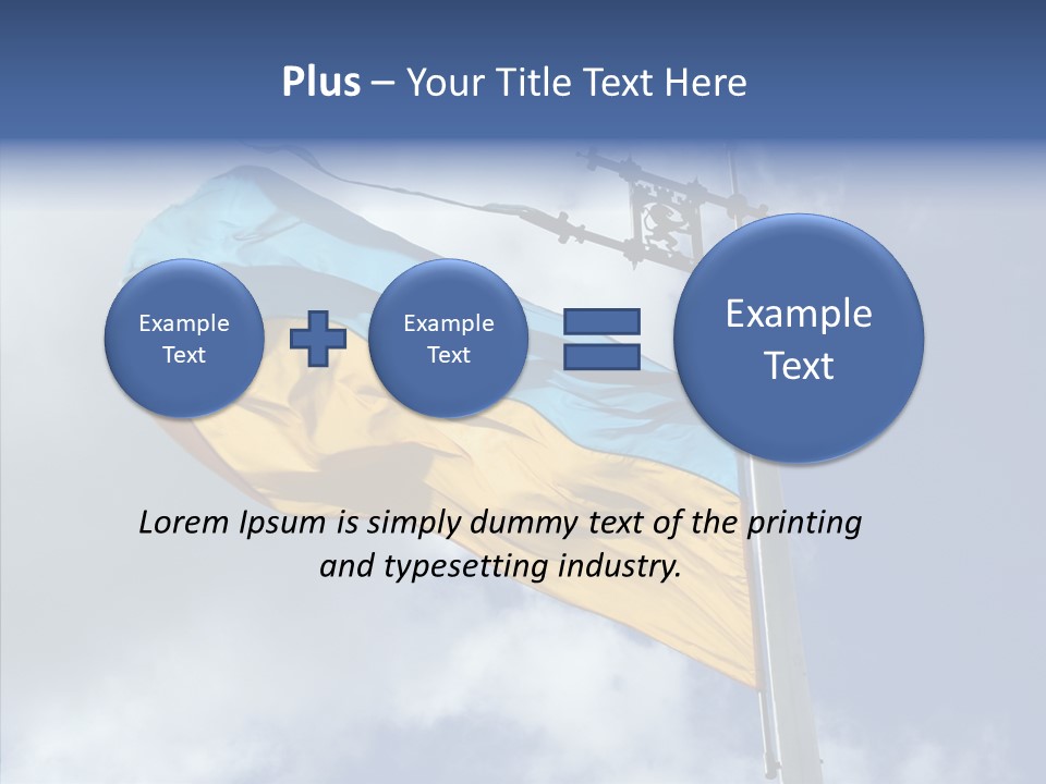 Europe East Ukraina PowerPoint Template