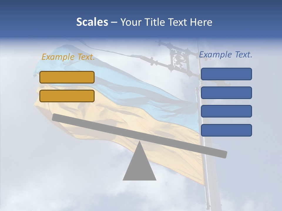 Europe East Ukraina PowerPoint Template