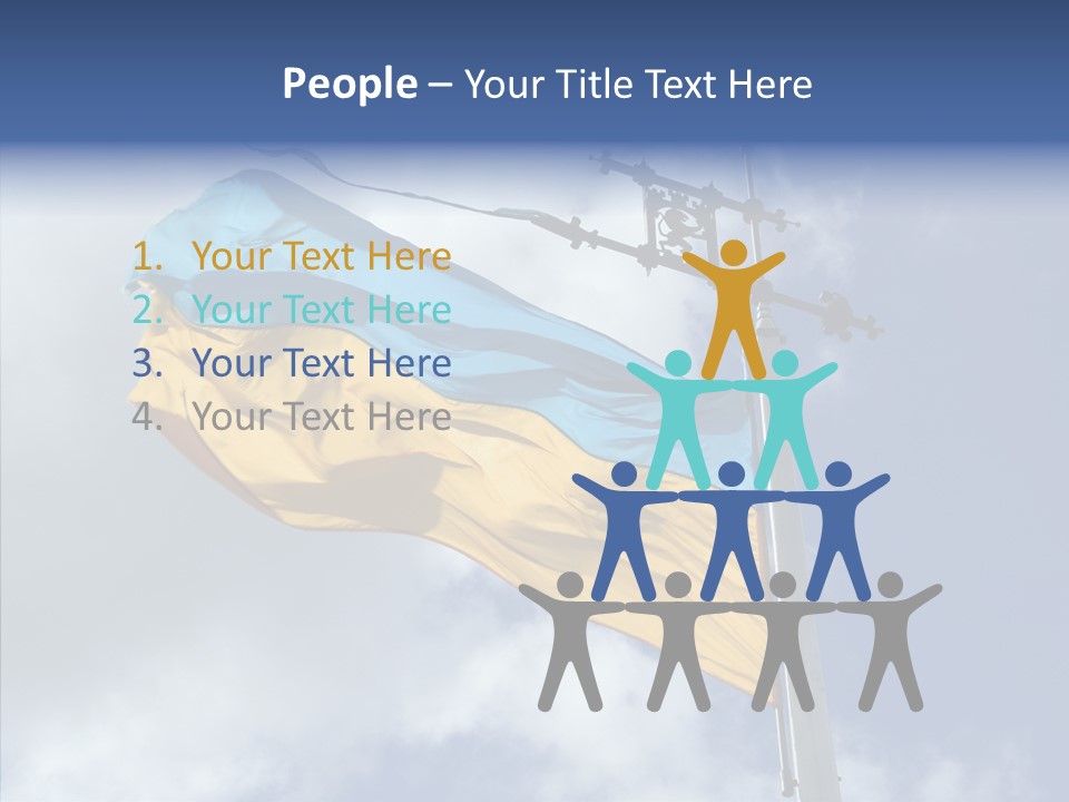 Europe East Ukraina PowerPoint Template