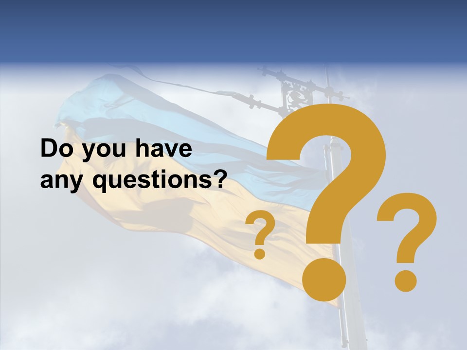 Europe East Ukraina PowerPoint Template