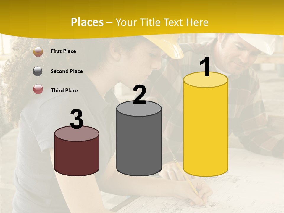 Person Union Worker PowerPoint Template