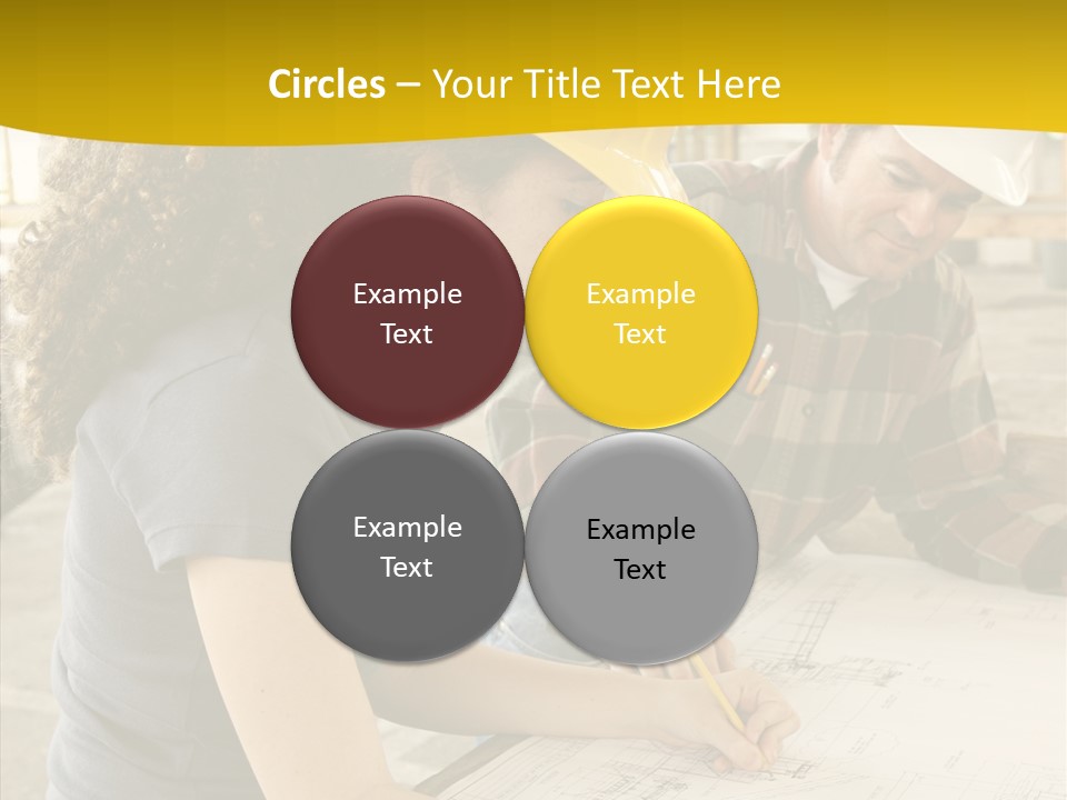 Person Union Worker PowerPoint Template