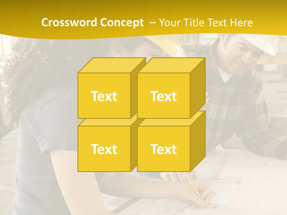 Person Union Worker PowerPoint Template