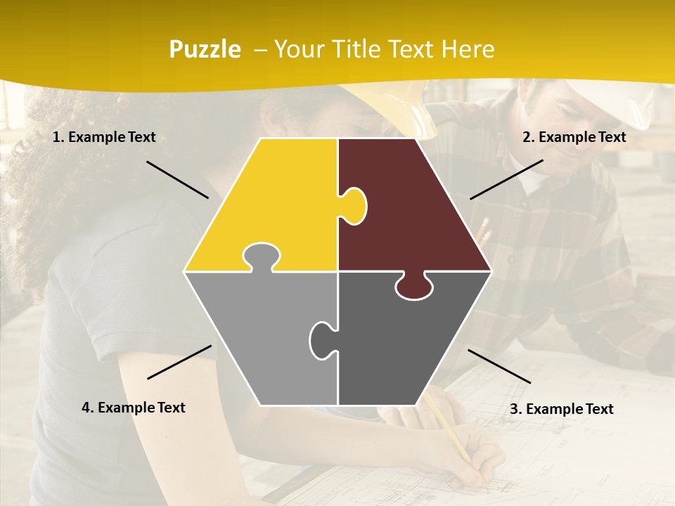Person Union Worker PowerPoint Template