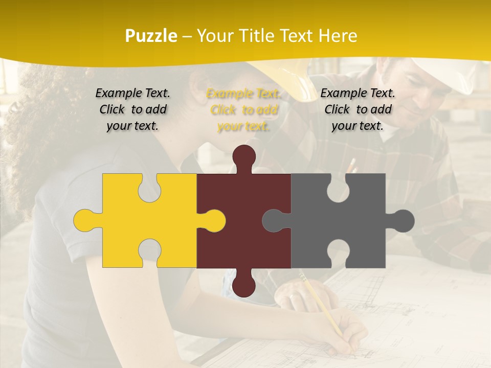 Person Union Worker PowerPoint Template