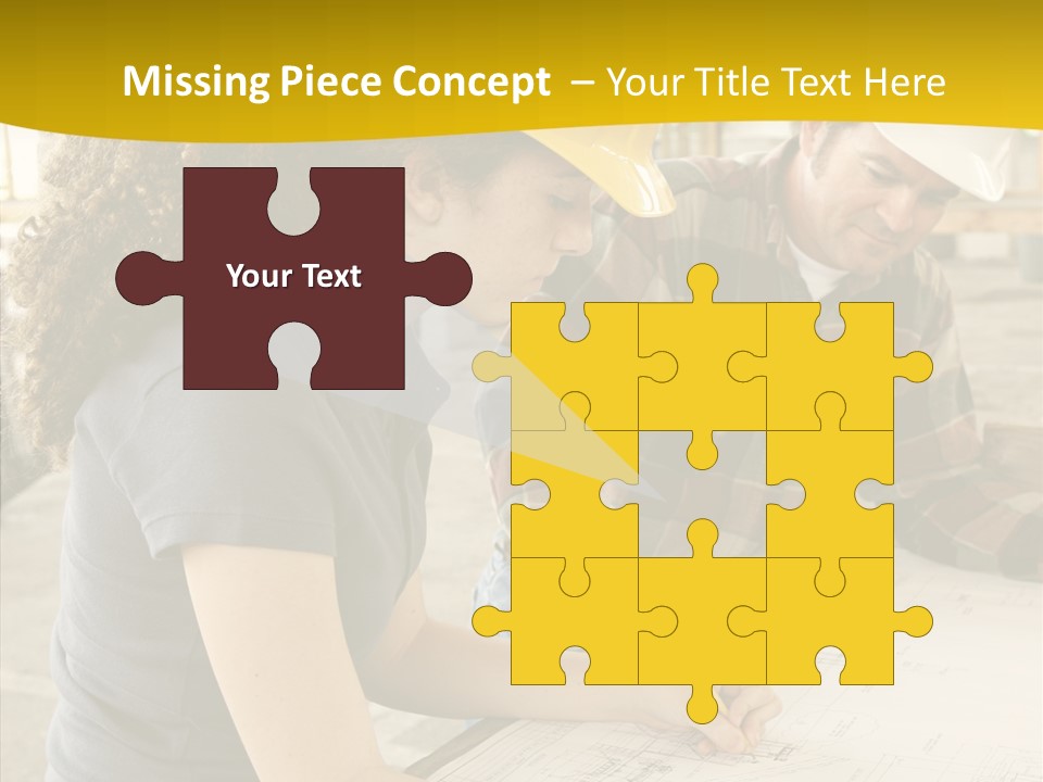 Person Union Worker PowerPoint Template