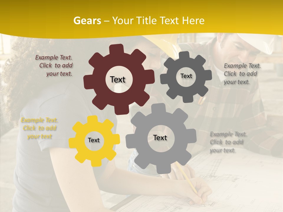 Person Union Worker PowerPoint Template