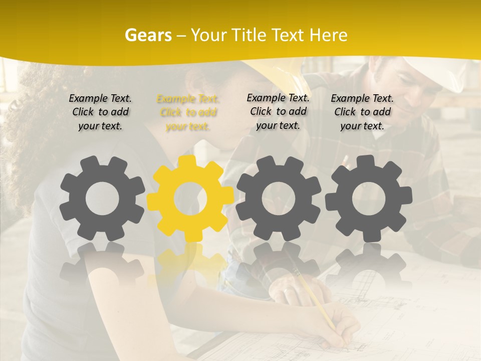 Person Union Worker PowerPoint Template