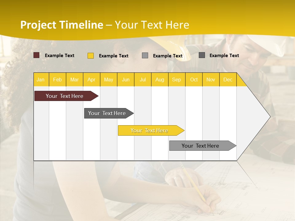 Person Union Worker PowerPoint Template