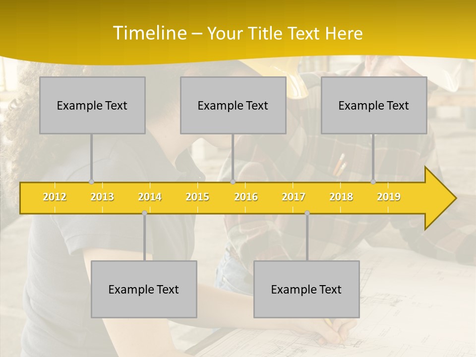 Person Union Worker PowerPoint Template