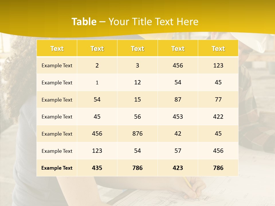 Person Union Worker PowerPoint Template