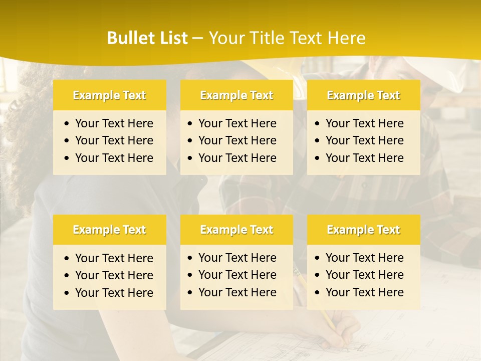 Person Union Worker PowerPoint Template
