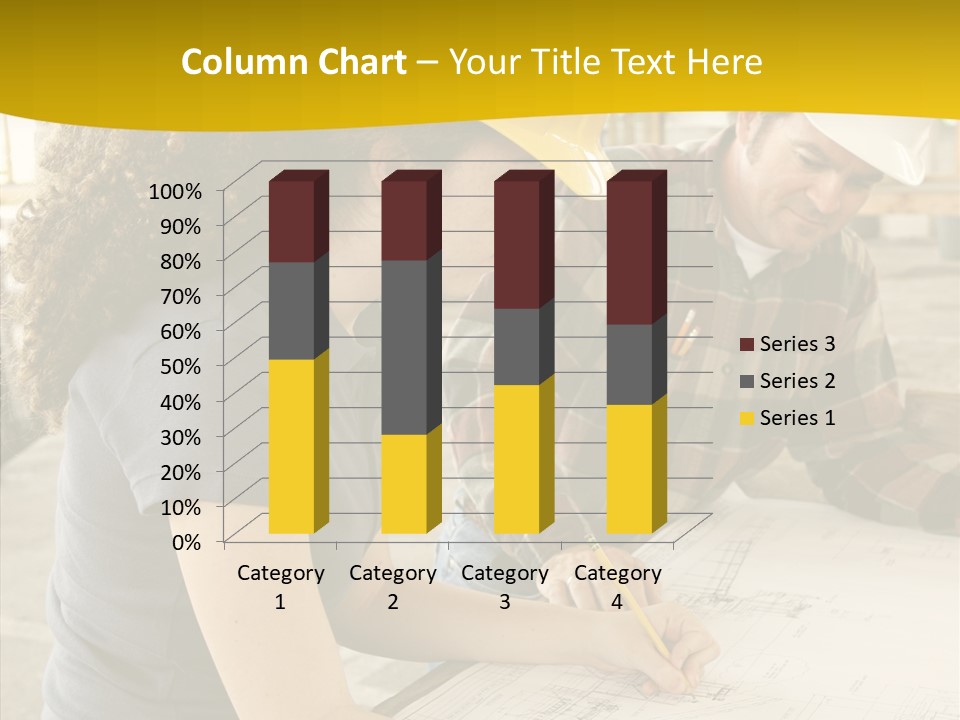 Person Union Worker PowerPoint Template