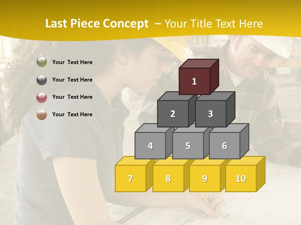 Person Union Worker PowerPoint Template