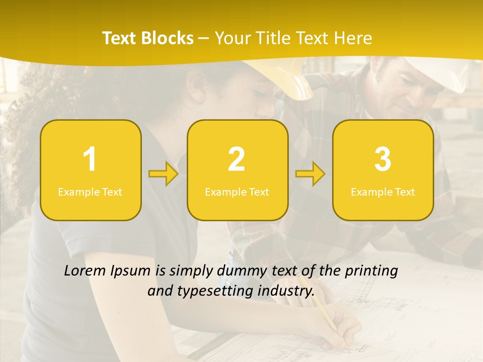 Person Union Worker PowerPoint Template