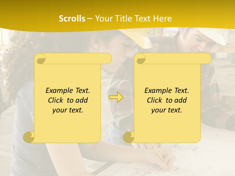 Person Union Worker PowerPoint Template