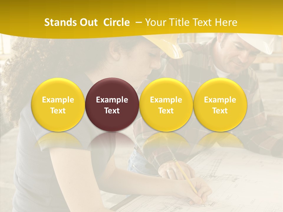 Person Union Worker PowerPoint Template