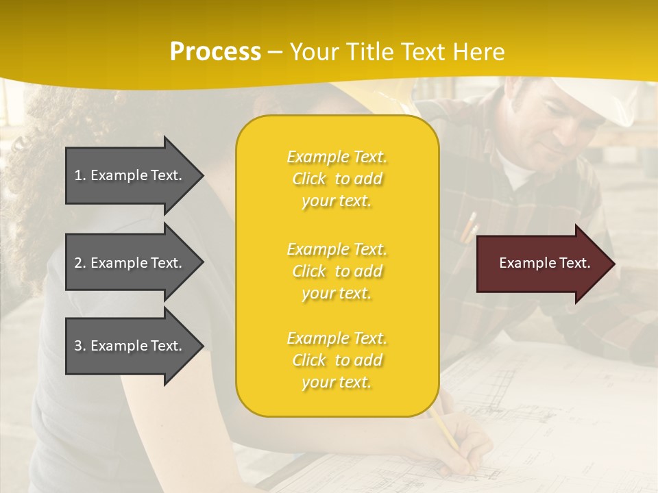 Person Union Worker PowerPoint Template