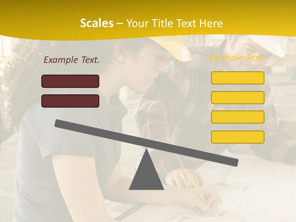 Person Union Worker PowerPoint Template