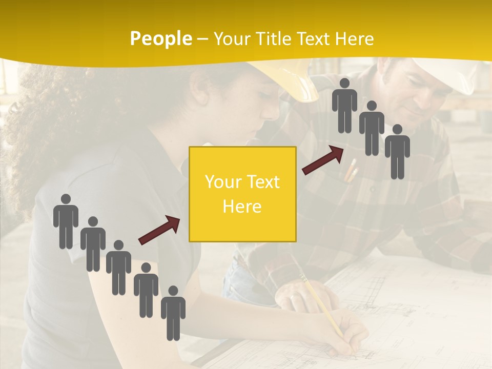 Person Union Worker PowerPoint Template