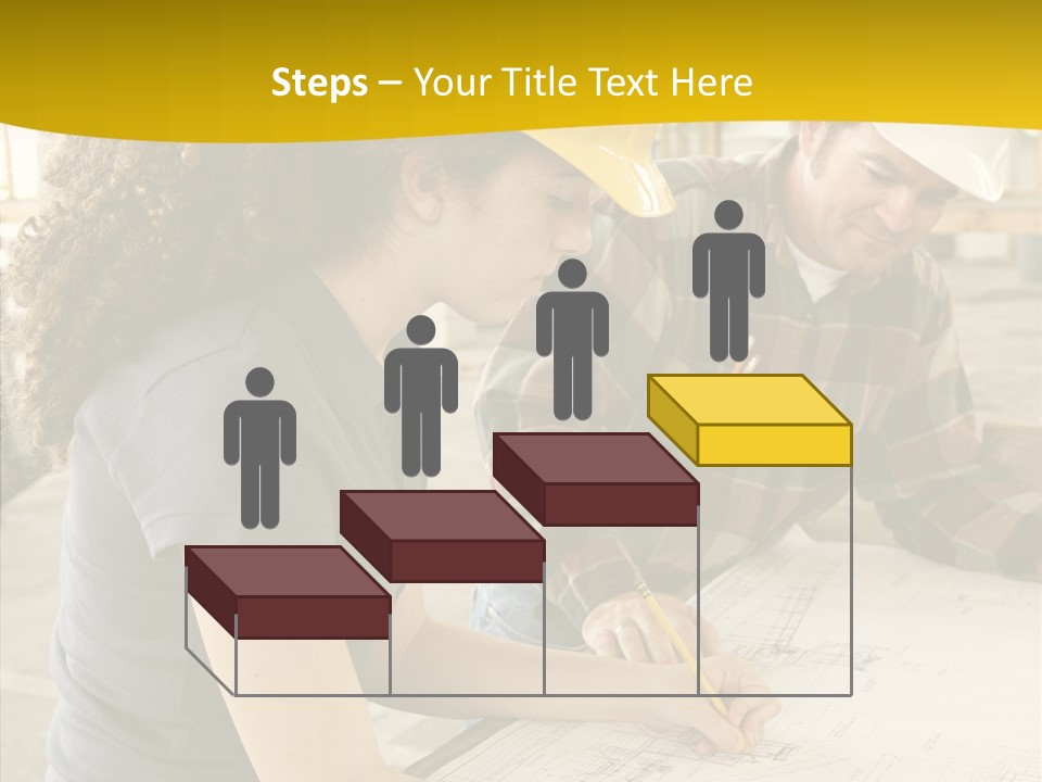 Person Union Worker PowerPoint Template