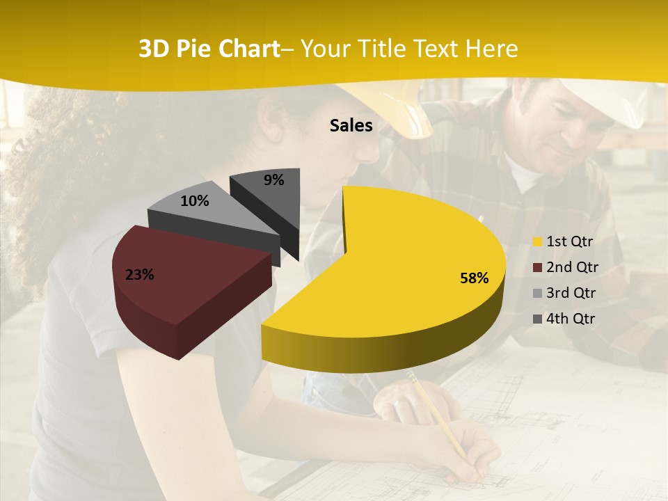Person Union Worker PowerPoint Template