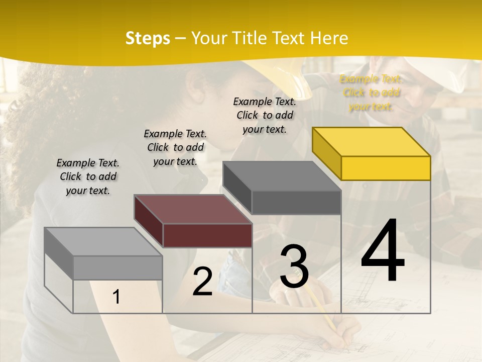 Person Union Worker PowerPoint Template