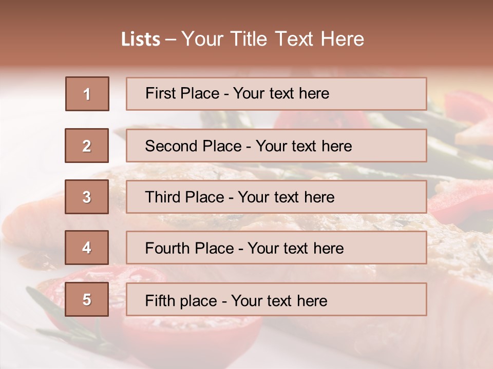 Dinner Baked Cooked PowerPoint Template