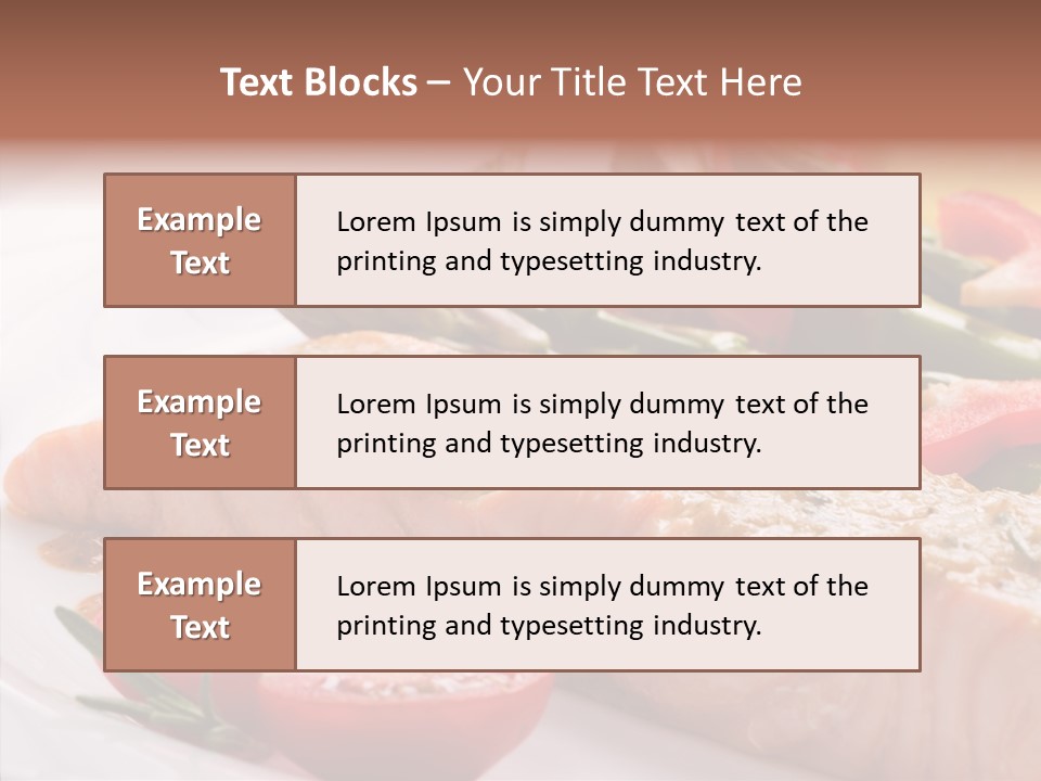 Dinner Baked Cooked PowerPoint Template