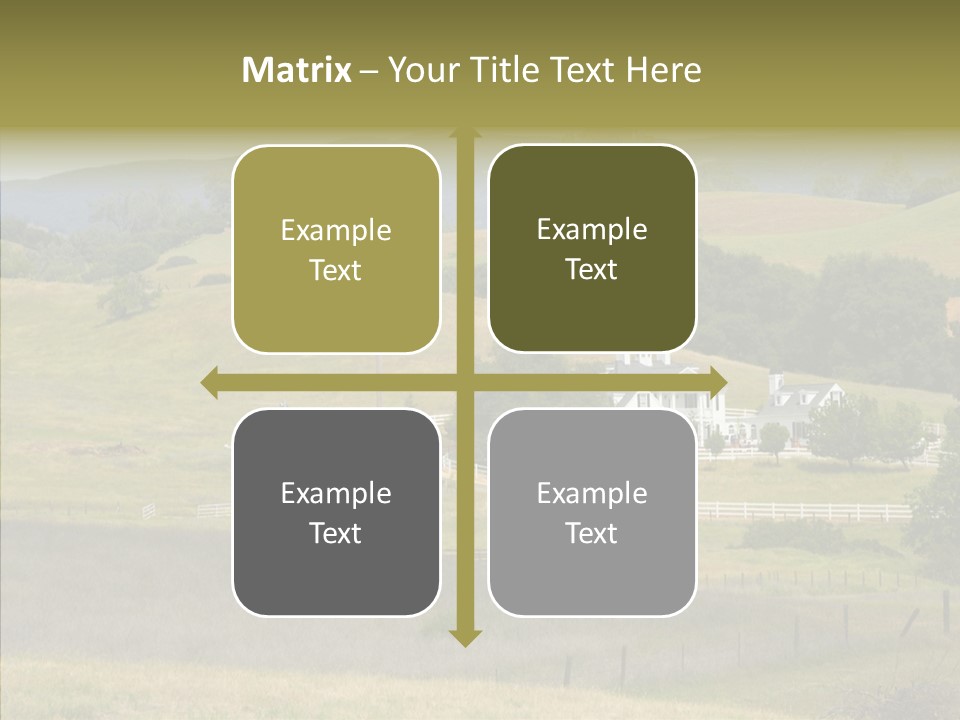 Hard Scape Dwelling Driveway PowerPoint Template