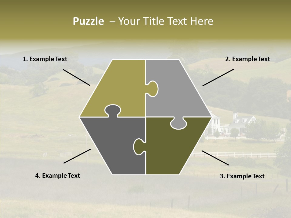 Hard Scape Dwelling Driveway PowerPoint Template