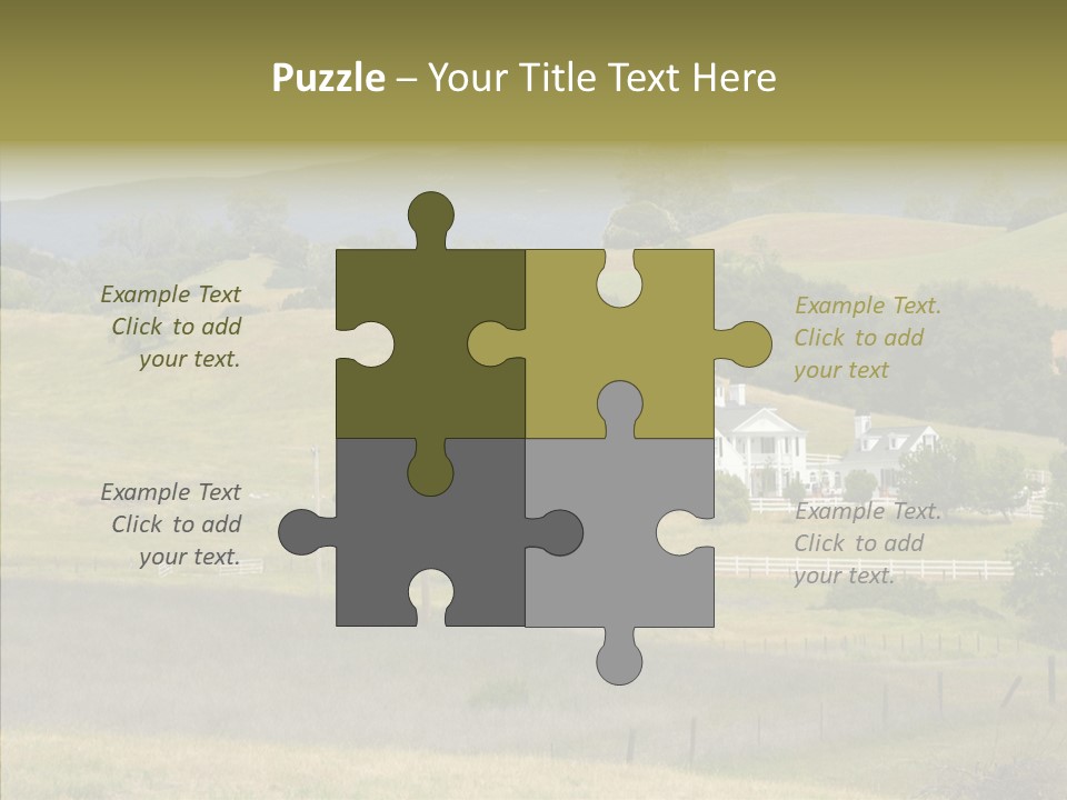 Hard Scape Dwelling Driveway PowerPoint Template