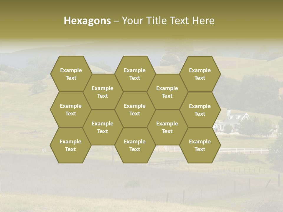 Hard Scape Dwelling Driveway PowerPoint Template