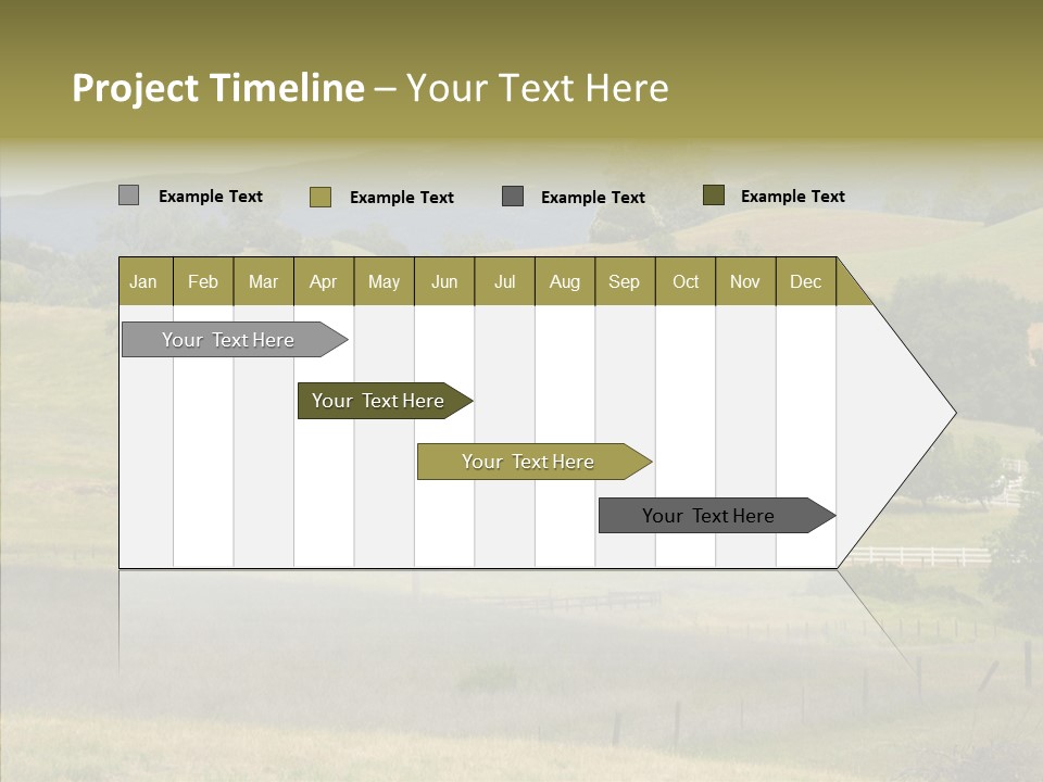 Hard Scape Dwelling Driveway PowerPoint Template