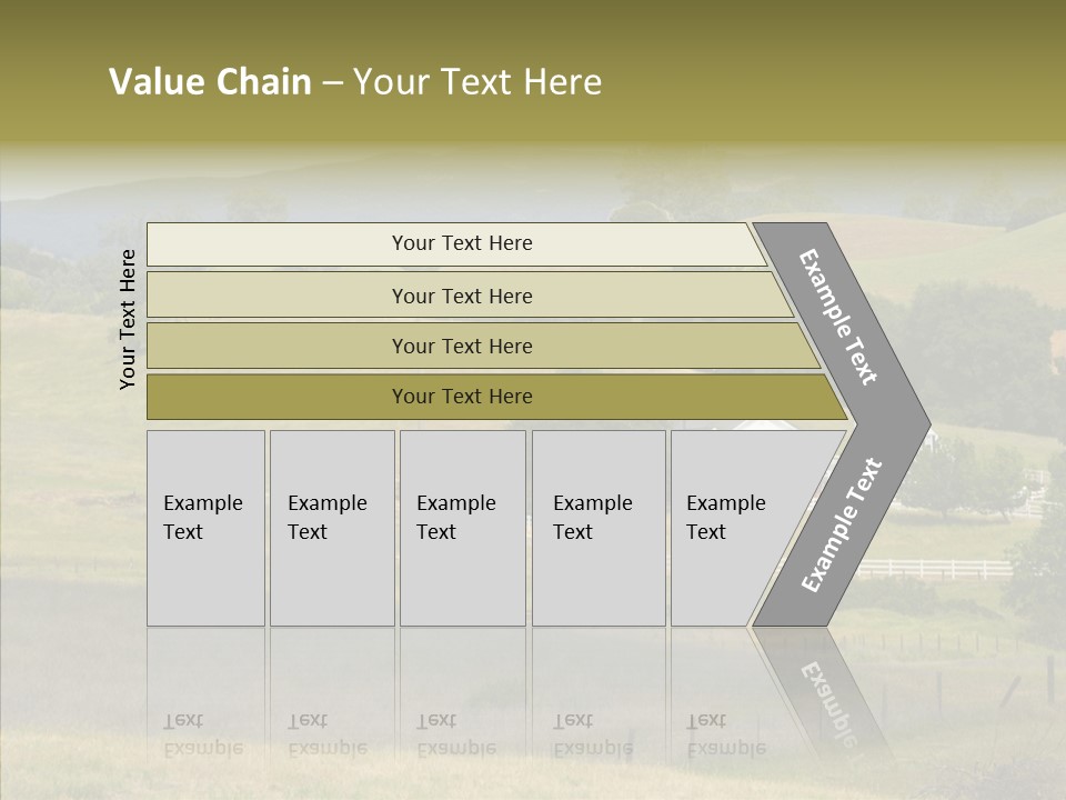 Hard Scape Dwelling Driveway PowerPoint Template