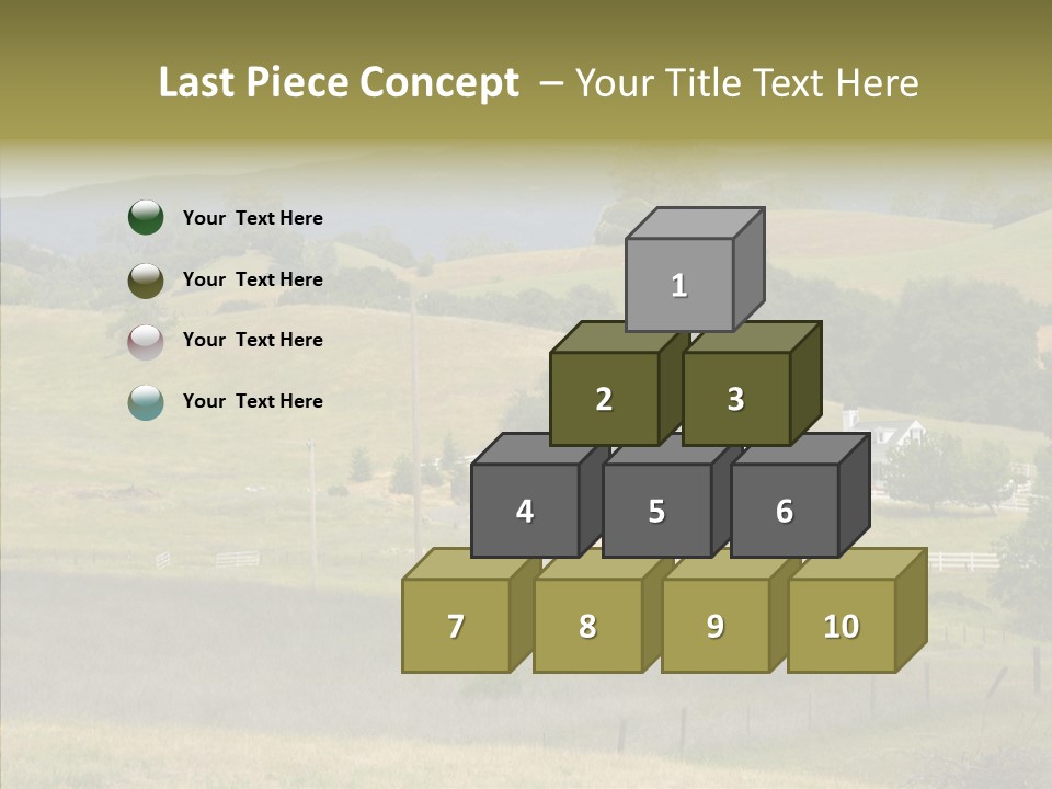 Hard Scape Dwelling Driveway PowerPoint Template