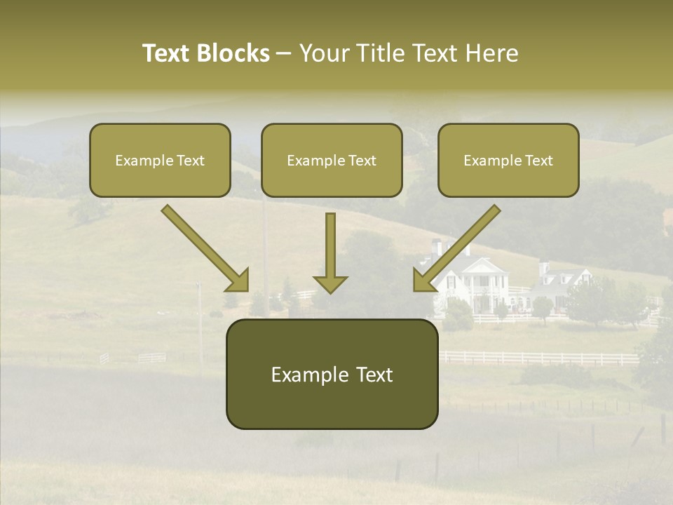 Hard Scape Dwelling Driveway PowerPoint Template